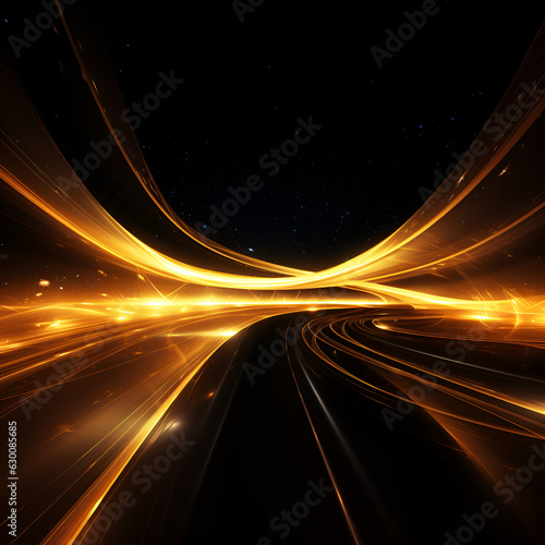 abstract yellow background with lines