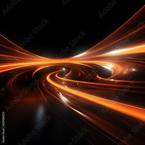 abstract light background orange