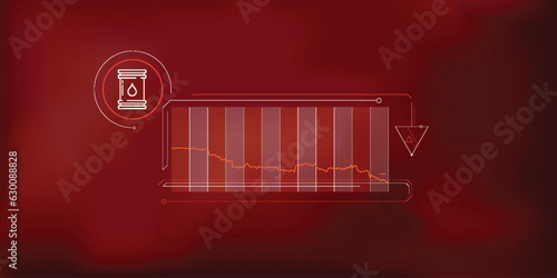 Reducing the price of oil in a simple infographic.