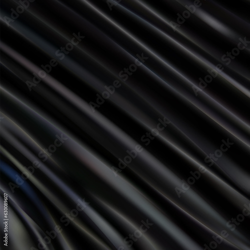 texture blurred curve style of abstract luxury fabric,Wrinkled bed linen andand black shadows,background. eps 10