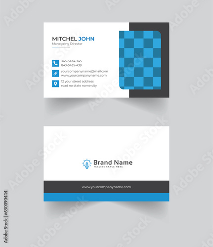 business card template