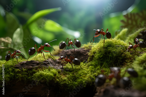 ants in the forest © Frederik