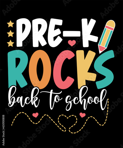 Pre-K Rocks Back to School 