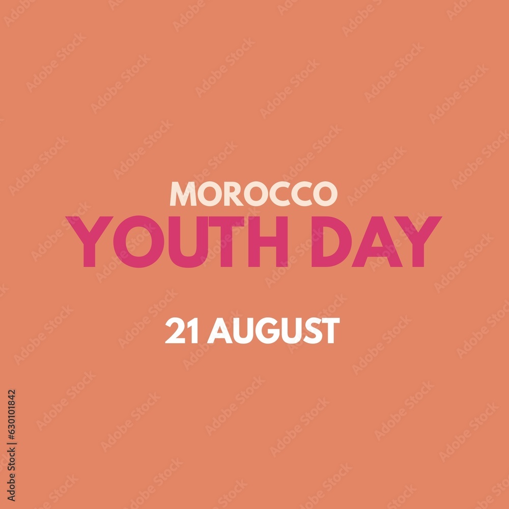Morocco youth day 21 august national international 