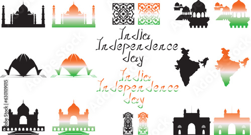 Happy India Independence Day 15 August Celebration Vector Design Illustration. Template for Poster, Banner, Advertising, Greeting Card or Print Design Element