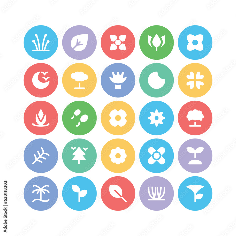 Nature and Seasons Flat Icons
Nature and Seasons Flat Icons