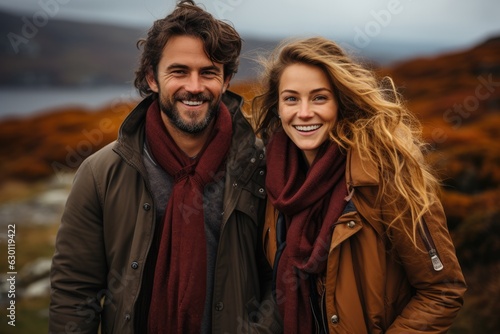 young couple exploring Ireland - people photography