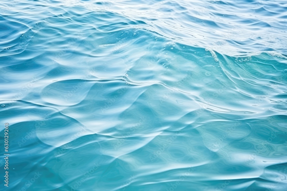 Rippling water texture background, gentle water waves and reflections, tranquil blue and green surface, soothing and calming