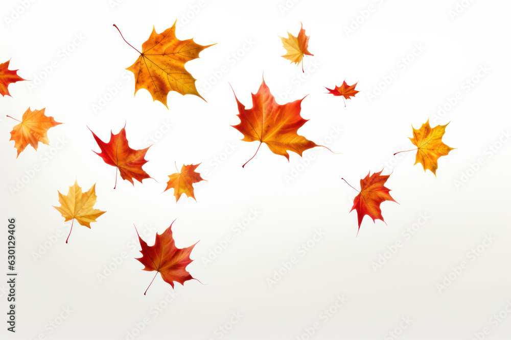 fallen autumn leaves, autumn season leaves 