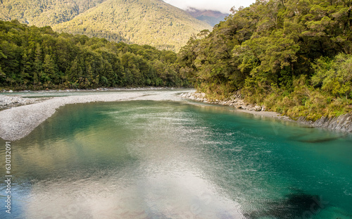Nestled among mature beech and podocarp forest, these pools of deep, clear water flowing into the Makarora River offer a moment of tranquillity. This is one of our best short walks