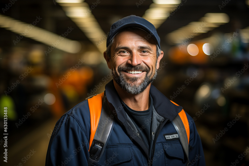 EHS manager in a manufacturing environment, factory, business. created with AI EHS manager in a manufacturing environment, factory, business. created with AI