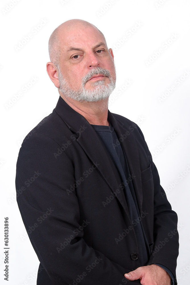 well dressed adult business man looking straight ahead well dressed adult business man looking straight ahead