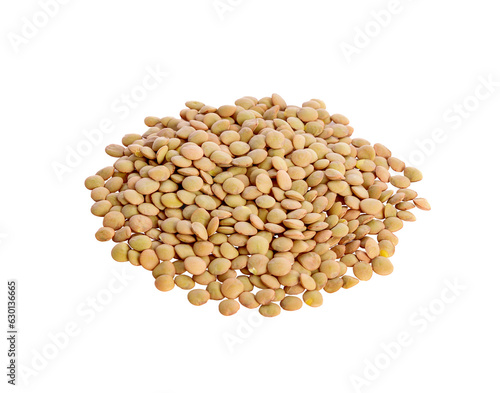 lentils isolated on  transparent png
