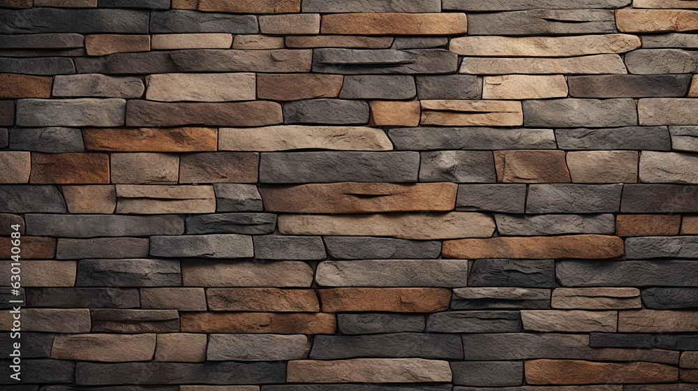 Obraz premium Rustic brick stones wall background