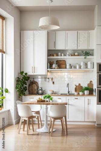 modern kitchen interior