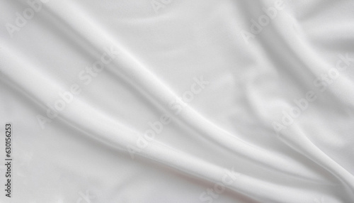 Cotton white fabric texture, abstract. It has a soft look that like a wave suitable for background, backdrop.