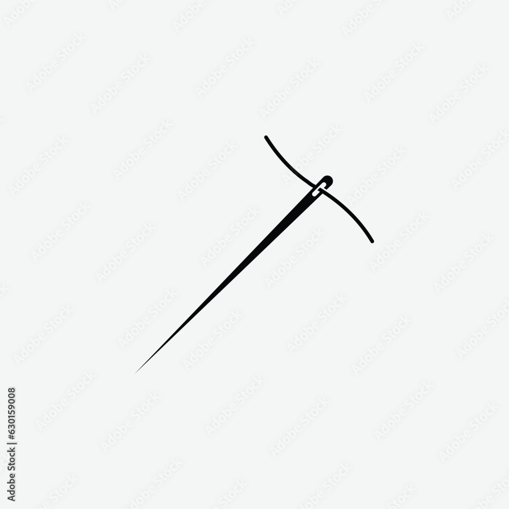 Tailor vector logo design. Sewing old machine icon Tailor vector logo design. Sewing old machine icon