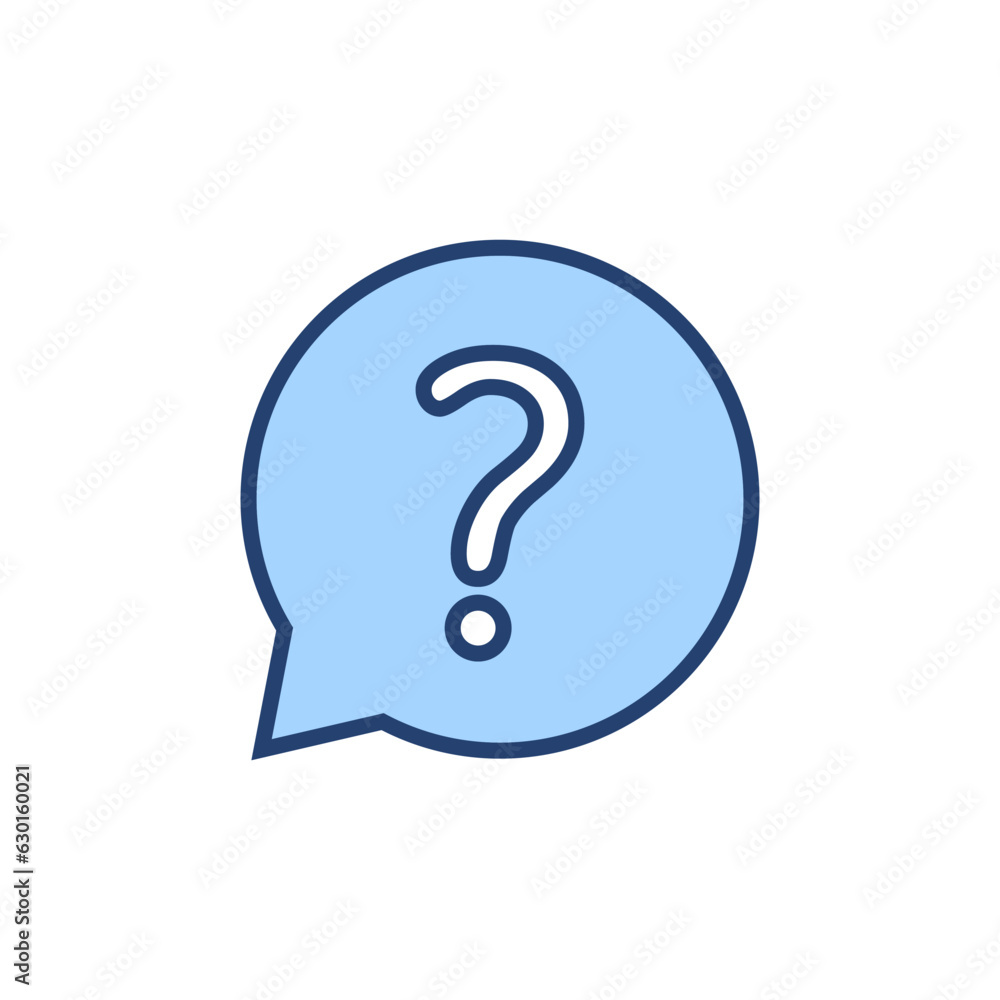 Question icon vector. question mark sign and symbol Question icon vector. question mark sign and symbol