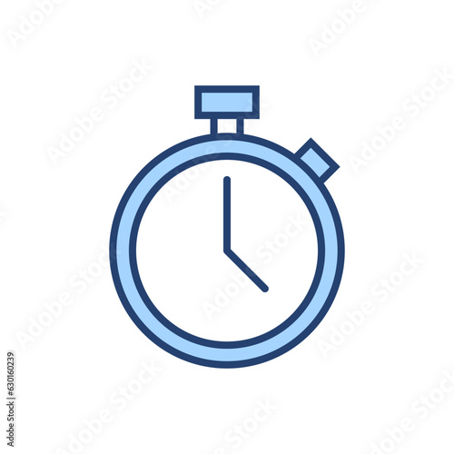Free Download Stopwatch icon vector. Timer sign and symbol. Countdown icon. Period of time - GFXLoad