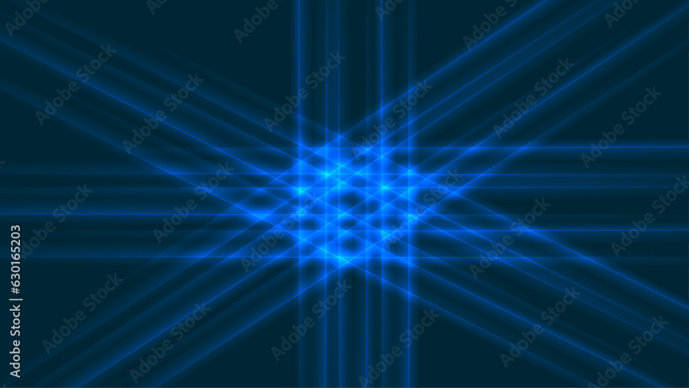 Modern dark blue background with technology abstract lines texture. Vector illustration.