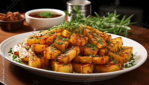 seasoned cooked potatoes 