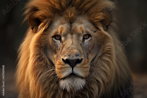 Lion  Wildlife Photography  Generative AI