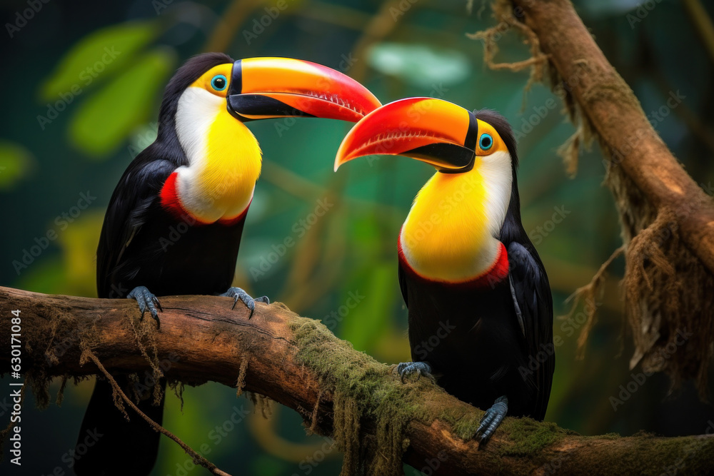 Tucan, Wildlife Photography, Generative AI Tucan, Wildlife Photography, Generative AI
