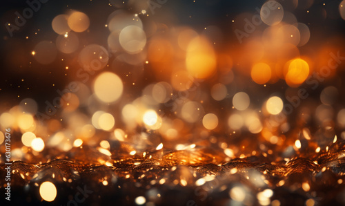 a bokeh abstract background filled with glittering lights
