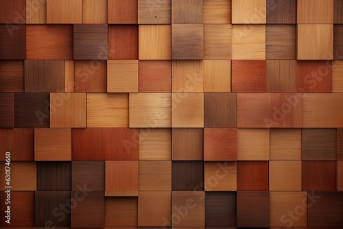 wood cube stack background. wooden cubes or blocks randomly shifted the surface background texture
