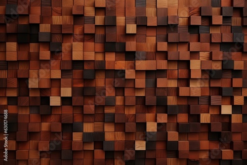 wood cube stack background. wooden cubes or blocks randomly shifted the surface background texture