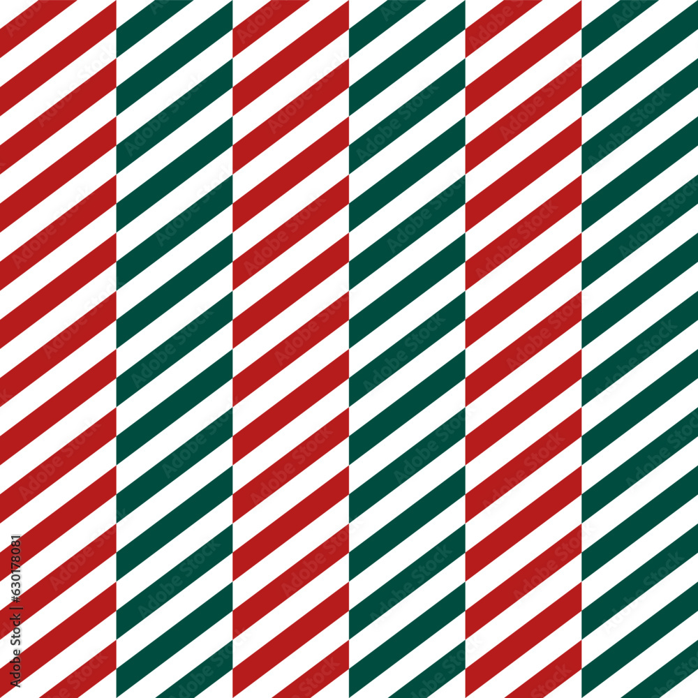 Red and green oblique line pattern. seamless pattern. tile background Decorative elements, floor tiles, wall tiles, gift wrapping, decorating paper, Christmas decoration. Red and green oblique line pattern. seamless pattern. tile background Decorative elements, floor tiles, wall tiles, gift wrapping, decorating paper, Christmas decoration.