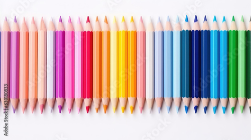 Gradient Pencils Background,  HD, Generative Ai