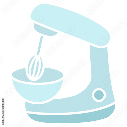 illustration of a mixer