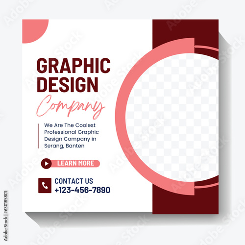 Business agency sale for social media post and web banner template, Editable social media post template, furniture sale promotion social media banner template