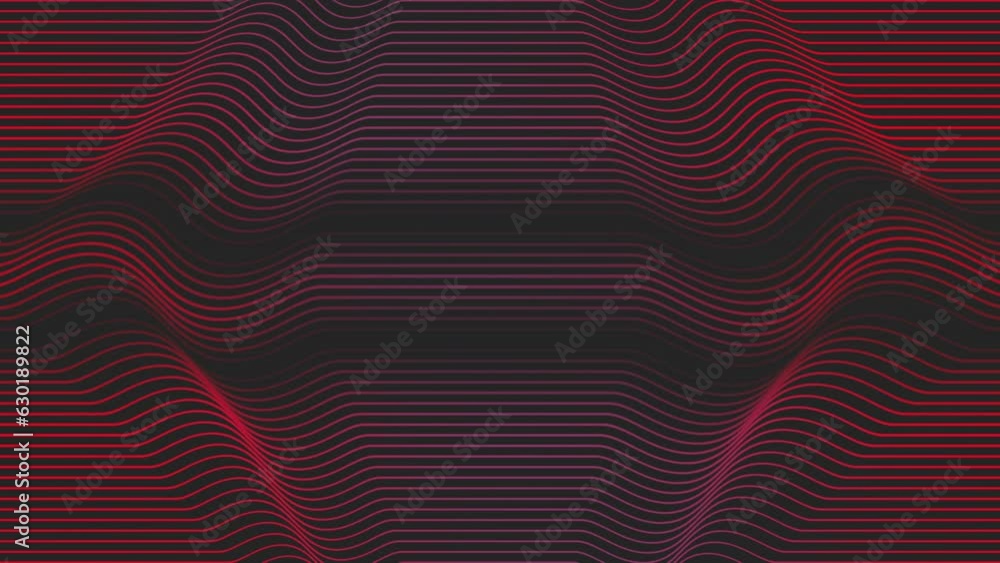 Captivating display of abstract art with alternating red & black ...