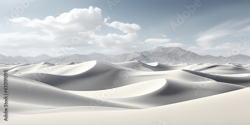 Desolate Desert Sand Dunes © dasom