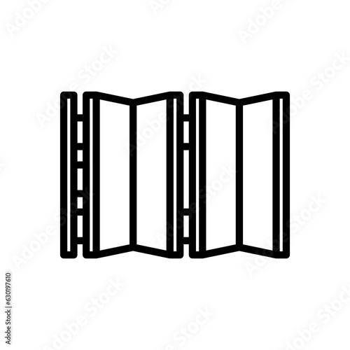 Room Divider icon in vector. Logotype