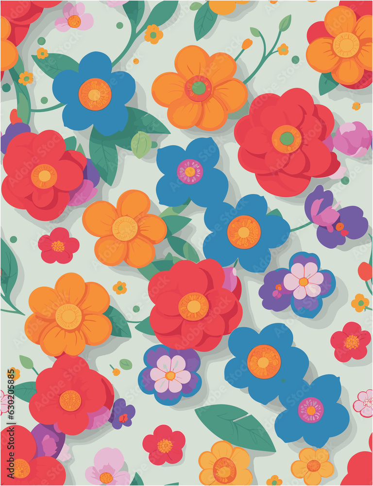 seamless floral pattern seamless floral pattern