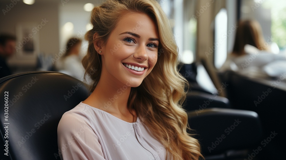 attractive young woman and a guy dentist are at a stomatology clinic, attractive young woman and a guy dentist are at a stomatology clinic,