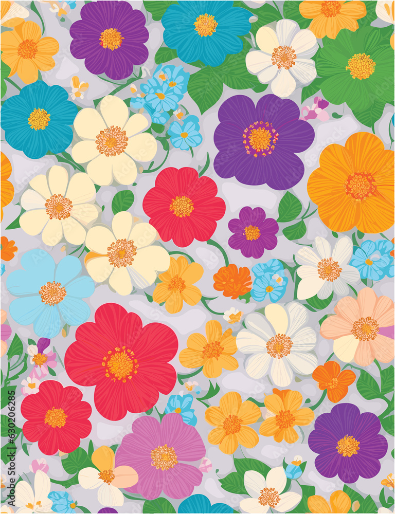 seamless floral pattern seamless floral pattern