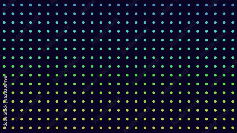Captivating design on black, with playful, colorful dots. Varying in size and hue, they contrast sharply with the background, forming a visually striking and energetic pattern Captivating design on black, with playful, colorful dots. Varying in size and hue, they contrast sharply with the background, forming a visually striking and energetic pattern