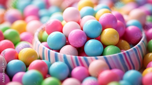 tasty coloured candies