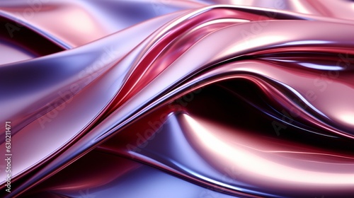 Metallic Silver and Pink Background