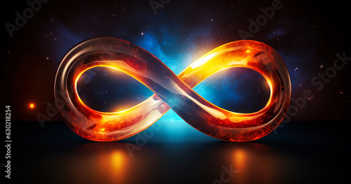 Endless Infinity: Mathematical Symbol Illustration