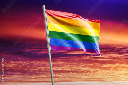 The rainbow flag or pride flag is a symbol of LGBT pride and LGBT social movements. The colors reflect the diversity of the LGBT community and the spectrum of human sexuality and gender