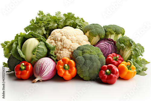 Various kinds of fresh vegetables © avivmuzi