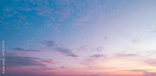 Fototapeta Naklejka Na Ścianę i Meble -  sunset sky with clouds