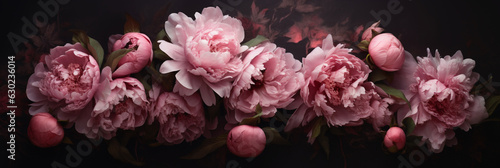 Obraz na płótnie Beautiful flower patterns - Floral background