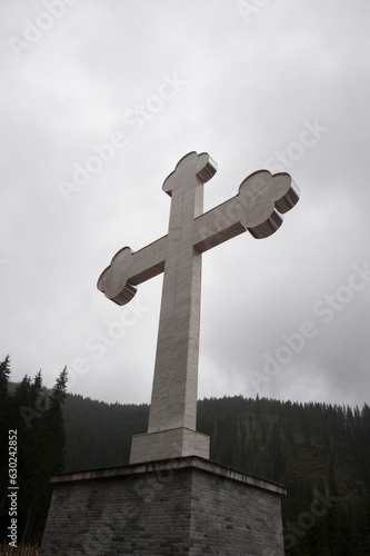 Christian cross or crucifix, symbol of the death of Jesus