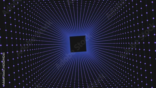 This mesmerizing artwork of vibrant colorfulness captures the power of light, lasers, and graphics to create an eye-catching piece of art that will leave you in awe